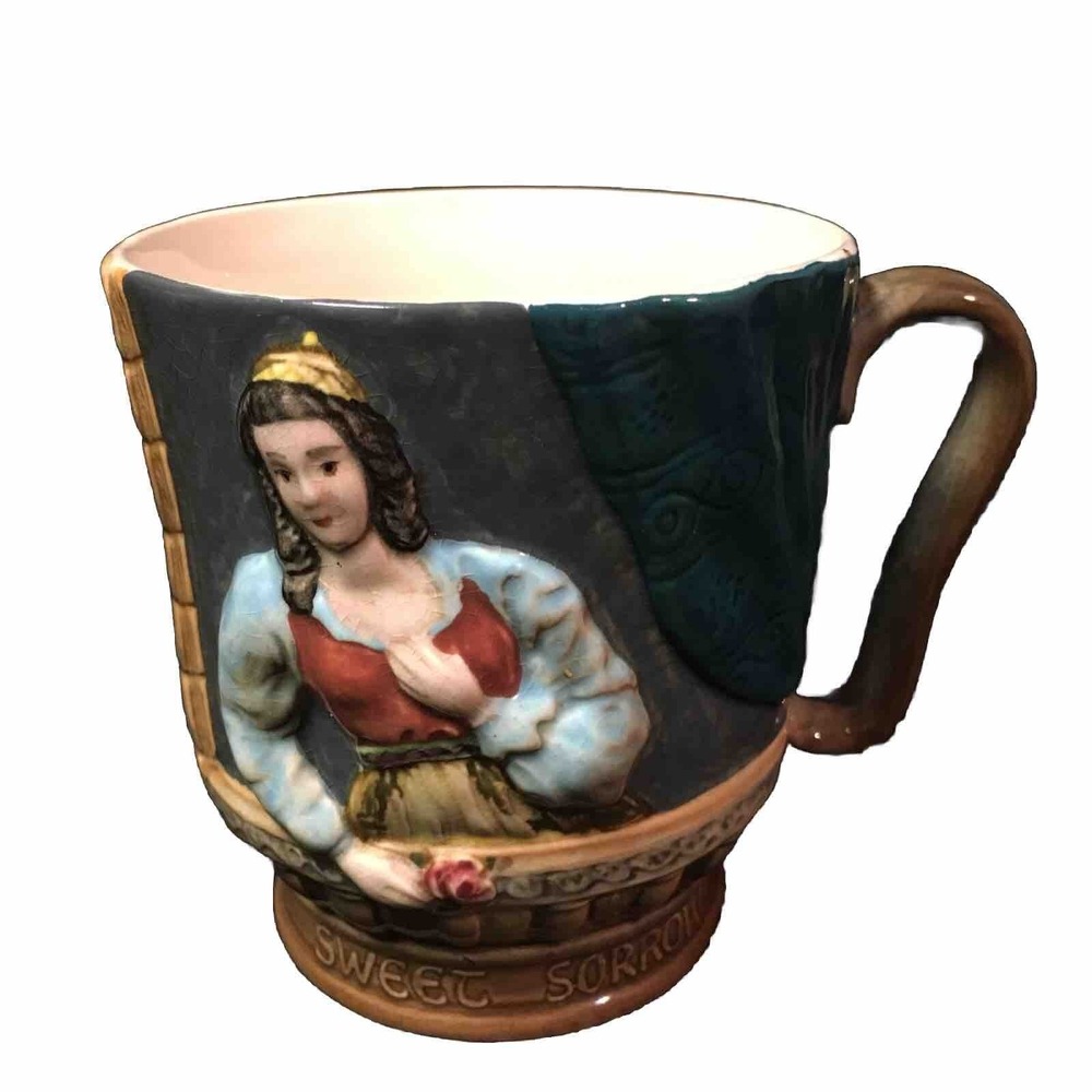 Vintage Beswick 1215 Hand Painted Juliet Mug